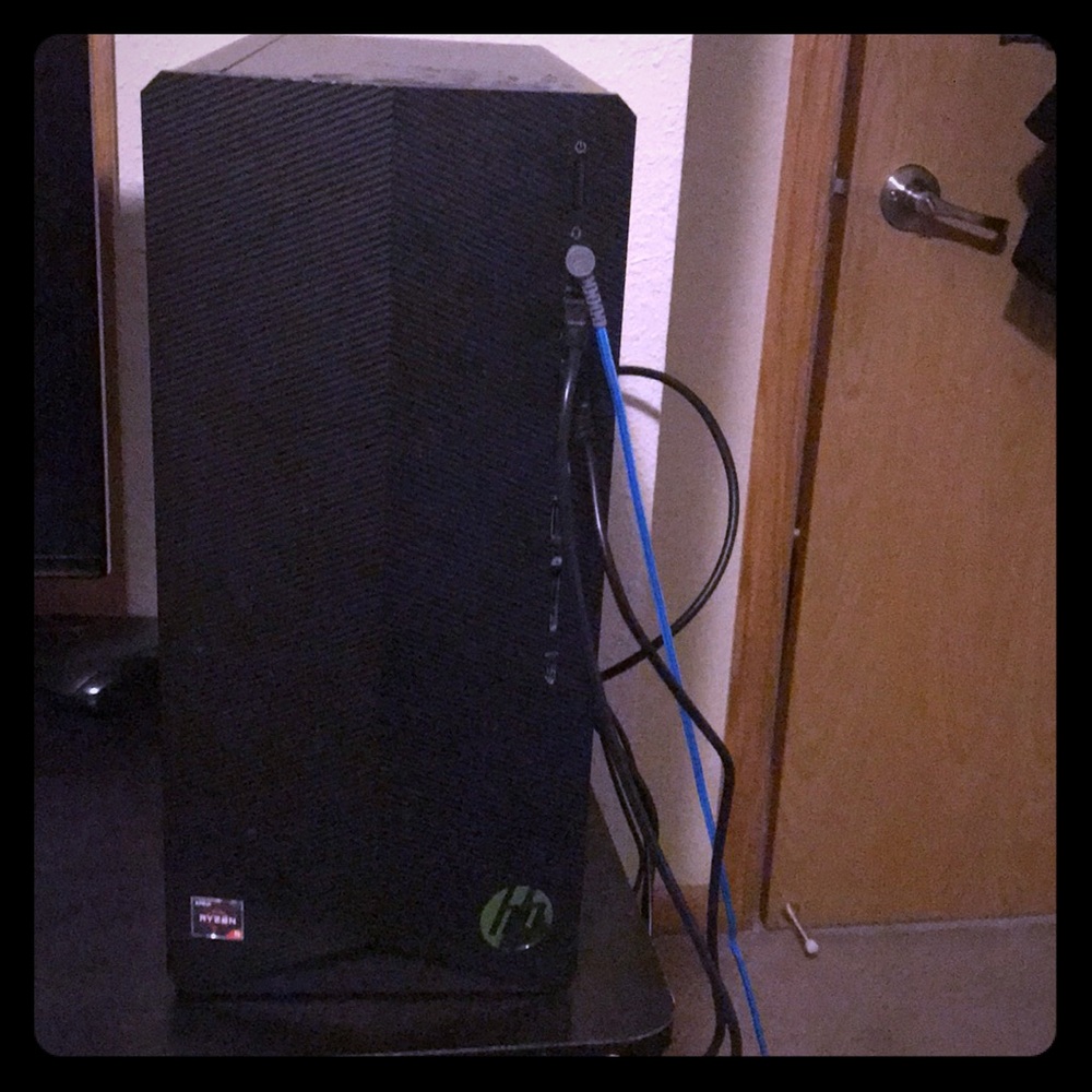 Pc and a monito